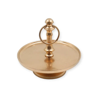 Etagère Prestige Gold – 19 cm – 1 Laags van Lolaa, aan de achterzijde met afwerking zichtbaar