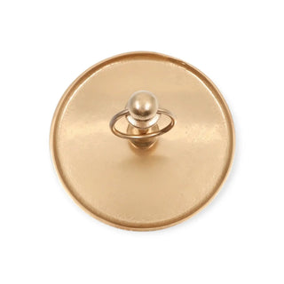 Etagère Prestige Gold – 19 cm – 1 Laags van Lolaa, van opzij met vorm en afwerking zichtbaar