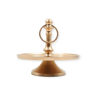 Etagère Prestige Gold – 19 cm – 1 Laags van Lolaa, duidelijk als hoofdfoto afgebeeld