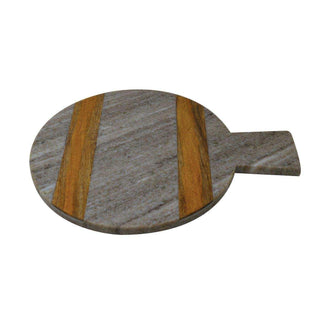 Plateau Marble grijs 33cm van Lolaa, als vrijstaande productfoto