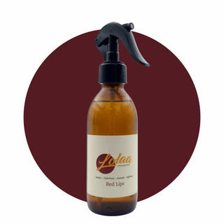 Lolaa Red Lips interieurparfum in bruine fles met zwarte spuitdop