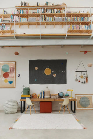 Lorena Canals Stardust vloerkleed in een kinderkamer