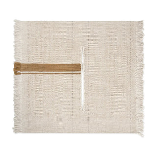 Lichte Pedregal-wandhanger met horizontale strook op witte achtergrond.
