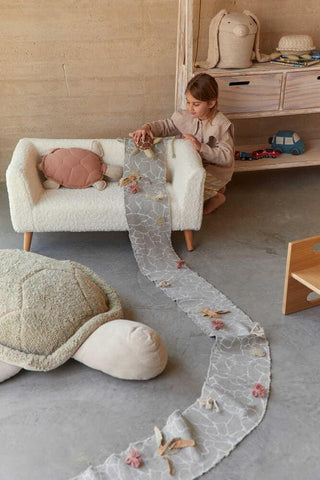 Ride & Roll Under the Sea uitgerold in een kinderkamer