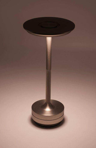 Wireless LED table lamp Venice silver 27cm - Het Adres
