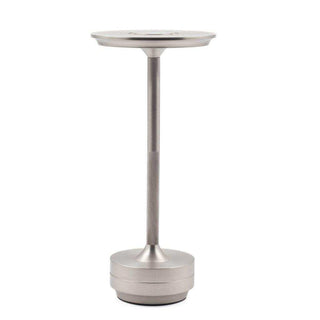 Wireless LED table lamp Venice silver 27cm - Het Adres