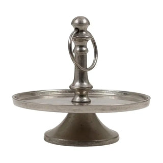 Etagere zilver 1 plateau van Mansion atmosphere, duidelijk als hoofdfoto afgebeeld