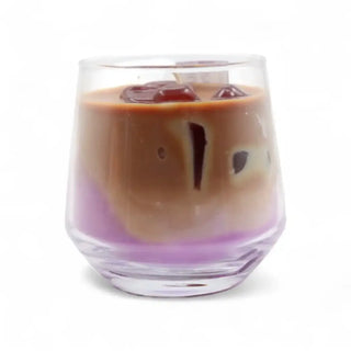 Geurkaars Bubble Berry splash groot van Mansion atmosphere, aan de achterzijde met afwerking zichtbaar