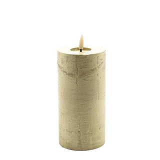 candela LED oro metallizzato 15x7,5cm - Het Adres