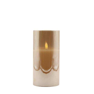 Led sfeerlicht goud 10x20cm van Mansion atmosphere, duidelijk als hoofdfoto afgebeeld