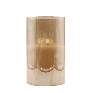 Led sfeerlicht goud 15x25cm van Mansion atmosphere, duidelijk als hoofdfoto afgebeeld