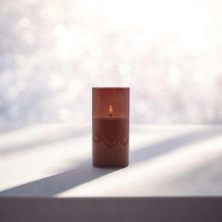 Luce d’atmosfera a LED rosso-bruno 10x20cm - Het Adres