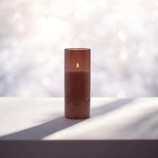 Luce d’atmosfera a LED rosso-bruno 10x25cm - Het Adres