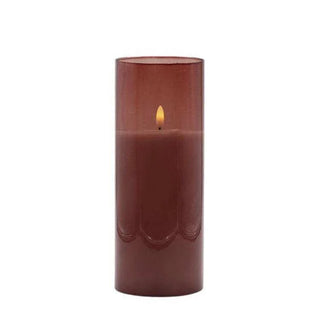 Luce d’atmosfera a LED rosso-bruno 10x25cm - Het Adres