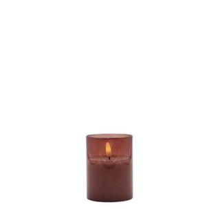 LED mood light red-brown 7.5x10cm - Het Adres