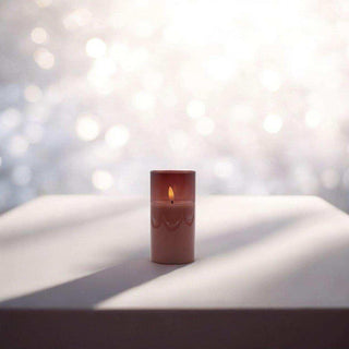 Luce d’atmosfera a LED rosso-bruno 7,5x15cm - Het Adres
