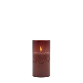 Luce d’atmosfera a LED rosso-bruno 7,5x15cm - Het Adres