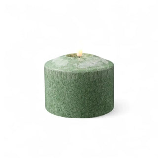 Ledkaars Marble groen – 10x7,5cm van Mansion atmosphere, duidelijk als hoofdfoto afgebeeld