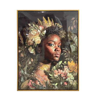 Schilderij Floral Crown Zora 50x70 cm van Mansion atmosphere, duidelijk als hoofdfoto afgebeeld