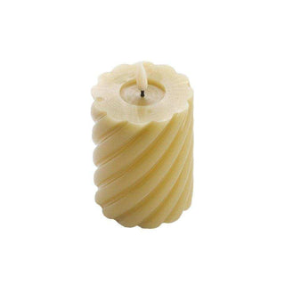 swirl LED-Kerze Moos 10x7,5cm - Het Adres
