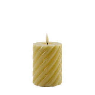 swirl LED-Kerze Moos 10x7,5cm - Het Adres