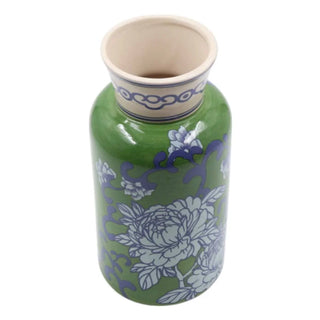 Verdant Grace vaas groen 24cm van Mansion atmosphere, vanuit een aanvullend productaanzicht