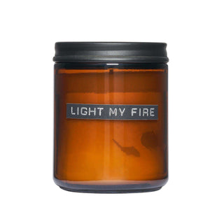 Medium geurkaars Cedar zwart - Het Adres