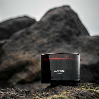 Geurkaars Dark Wood groot - Het Adres