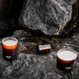 Geurkaars Warm Tonka groot - Het Adres