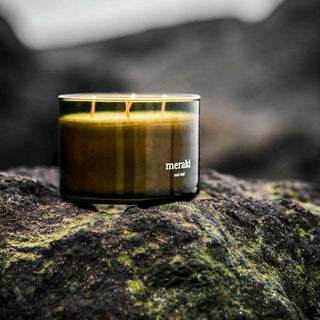 Geurkaars Lavender Rain groot - Het Adres