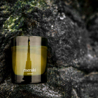 Geurkaars Oud Leaf medium - Het Adres