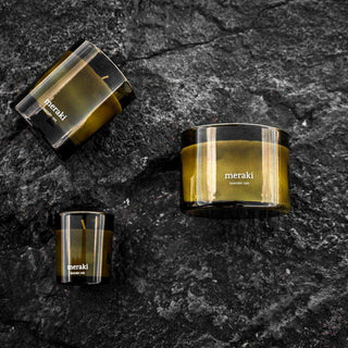 Geurkaars Lavender Rain groot - Het Adres