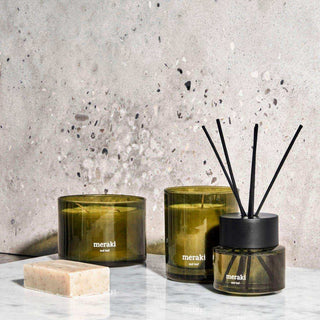 Geurkaars Lavender Rain groot - Het Adres