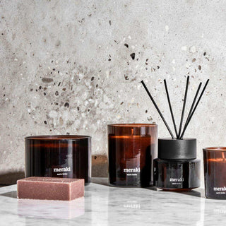 Geurkaars Dark Wood groot - Het Adres