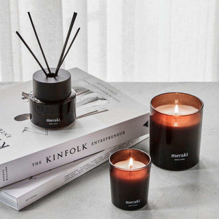 Geurkaarsen set Dark Wood klein - Het Adres