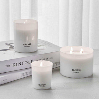 Geurkaarsen set Fresh Linen klein - Het Adres