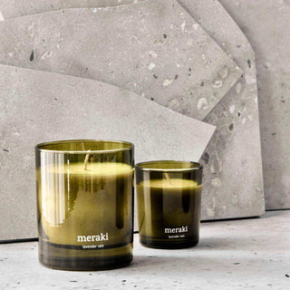 Geurkaars Oud Leaf medium - Het Adres