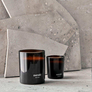 Geurkaarsen set Dark Wood klein - Het Adres