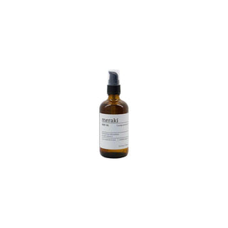 Meraki body oil in amberkleurige fles met spraydop, Orange & Herbs