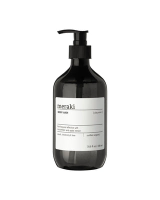 Body wash Silky mist 490ml van Meraki, duidelijk als hoofdfoto afgebeeld