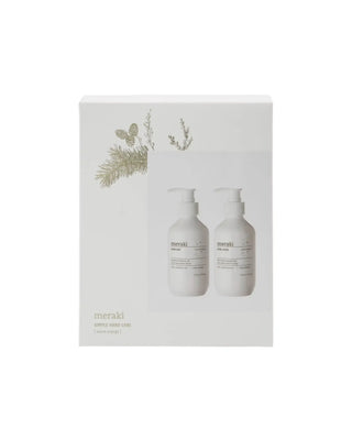 Cadeaubox Warm orange Winter moment - set van 2 van Meraki, schuin bekeken met vorm en afwerking zichtbaar