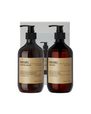 Cadeauset Kitchen Essentials 2 x 490ml van Meraki, duidelijk als hoofdfoto afgebeeld