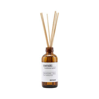 Diffuser Scandinavian Garden met 7 geurstokjes van Meraki, duidelijk als hoofdfoto afgebeeld