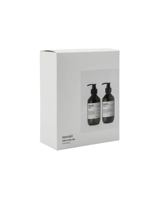 Geschenkdoos Simple hand care Anti-odour - set van 2 van Meraki, schuin bekeken met vorm en afwerking zichtbaar