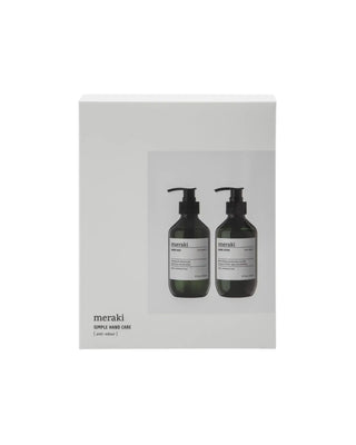 Geschenkdoos Simple hand care Anti-odour - set van 2 van Meraki, van opzij met vorm en afwerking zichtbaar