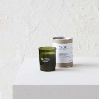 Duftkerze Green Herbal grün – Het Adres