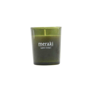 Duftkerze Green Herbal grün – Het Adres