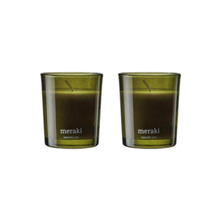 Set di candele profumate Lavender Rain piccolo - Het Adres