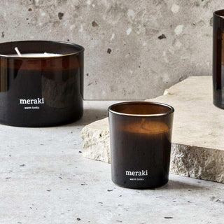 Set di candele profumate Warm Tonka piccolo - Het Adres