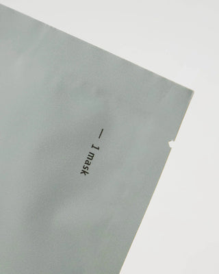 Gezichtsmasker Bio Botox van Meraki, van dichtbij met productdetails duidelijk zichtbaar